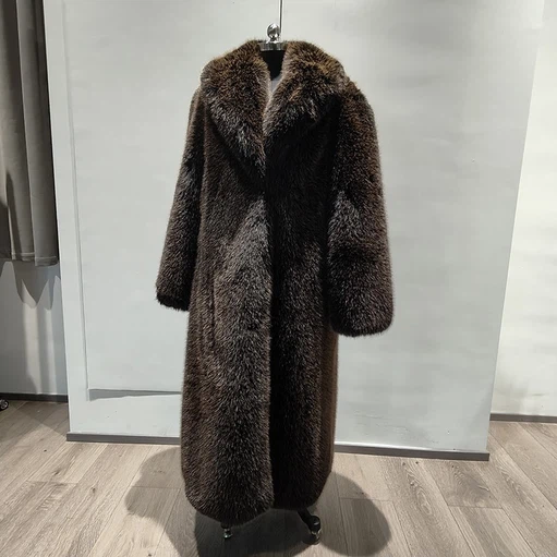 brown fur coat brown fur coat